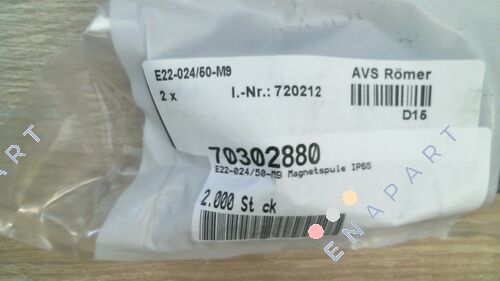 720212 E22-024/50-M9 solenoid bobin