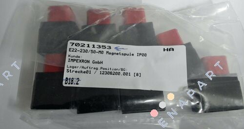 E22-230/50-M0 Solenoid bobin IP00