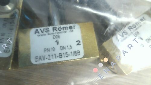 EAV-211-B15-1/8B-00 Parça-2/2-yollu solenoid valf