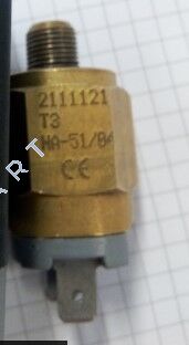  Pressure switch 1-10 bar NBR 42V NO Faston G1/8 - SUCO  basınç şalteri