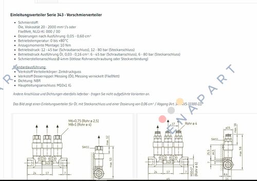 343-400-33300-ZZ MONOFLEX DEŞARJ MANİFOLDU